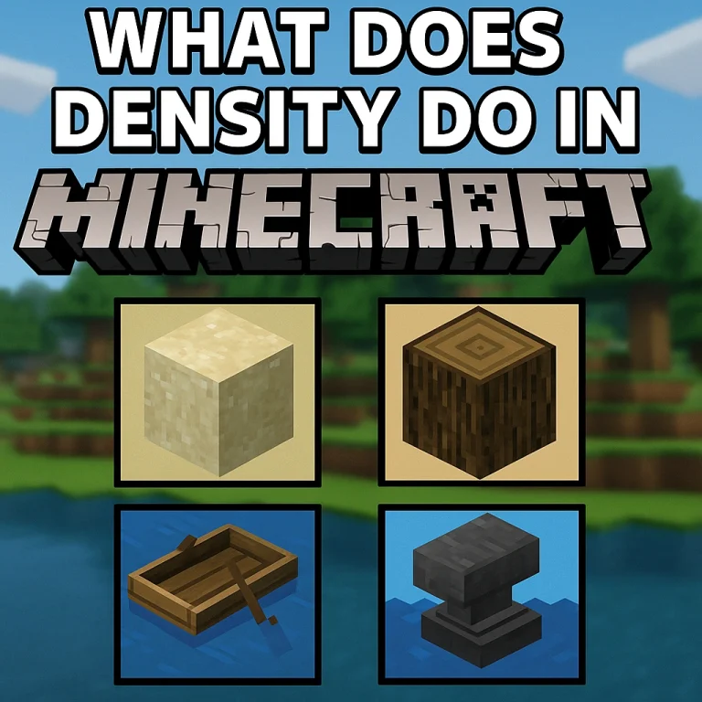 What Does Density Do in Minecraft